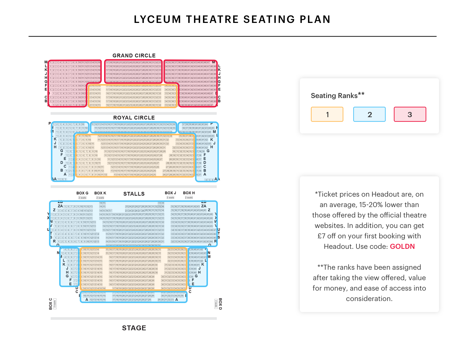 Lyceum Theatre Seating Plan Watch The Lion King At West End